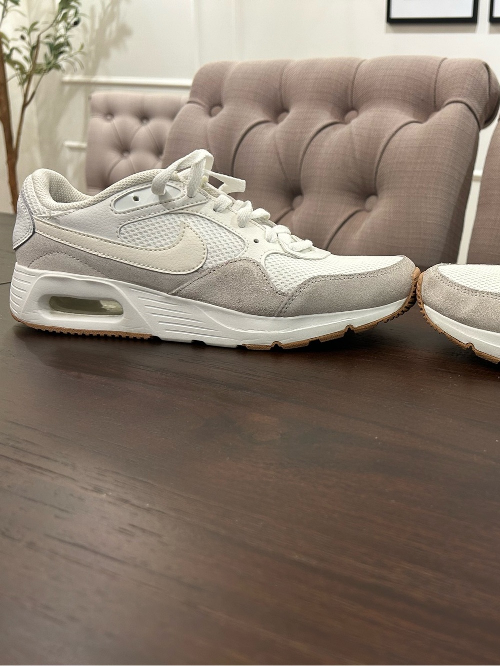 Nike Air Max SC Women’s Size 8.5 Summit White Sanddrift Sneakers CW4554-108